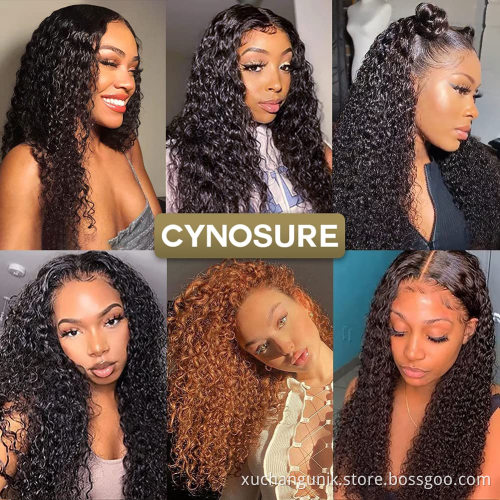 Uniky Kinky Human Hair Wig 180% Density Frontal Wig Cuticle Aligned Raw Hair Vendors Ready To Ship Products Indian Raw Hair